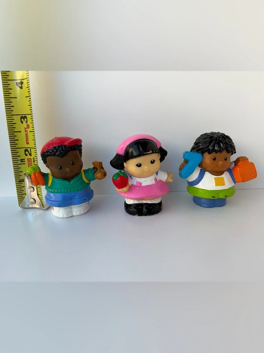 4/$25 - FP Little People School Kids Lot of 3 Figures Children Multicultural